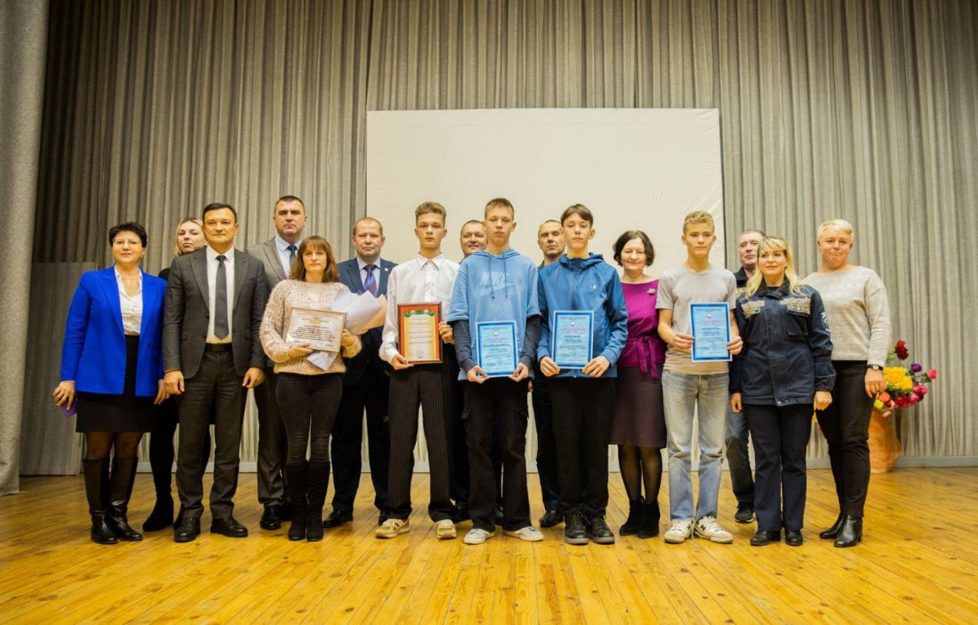 Учащиеся филиала БНТУ «ЖГМК» получили награды за спасение утопающих